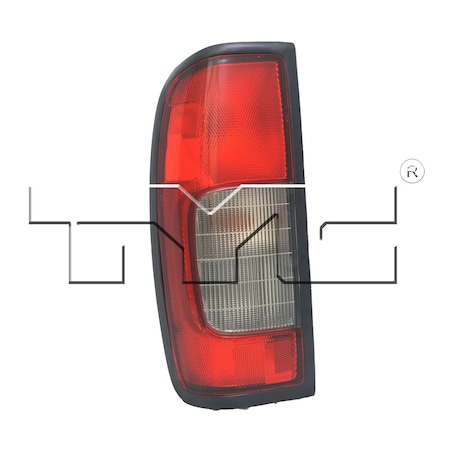 Tyc Tyc Tail Light Assembly, 11-5074-70 11-5074-70